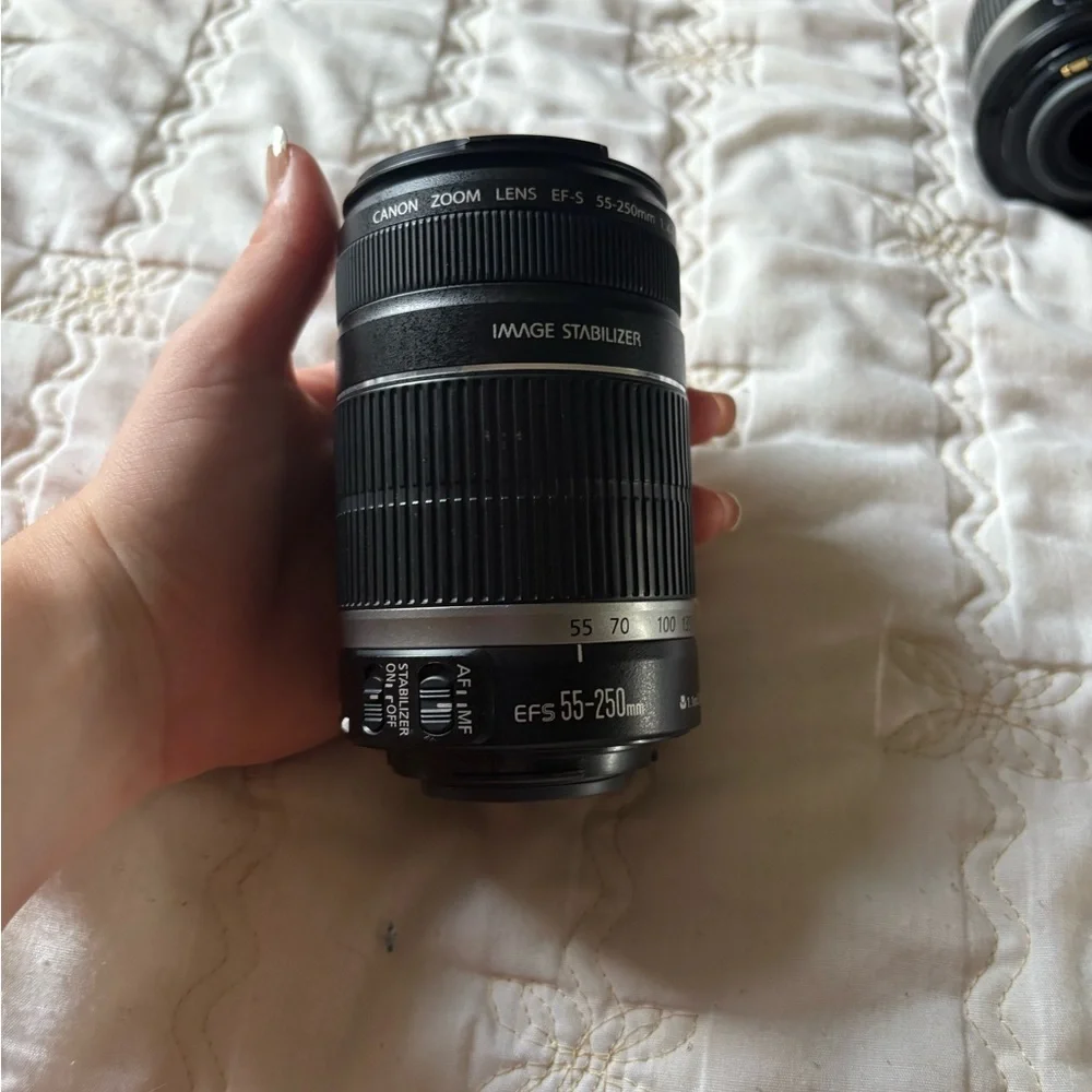 Canon Black Digital Camera with Strap